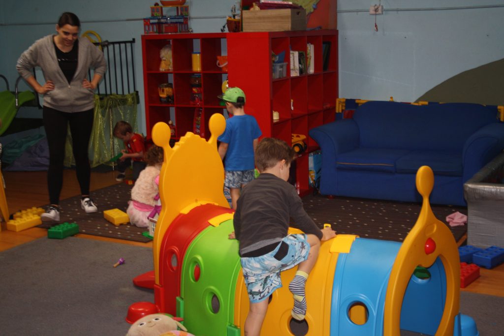 Our gym creche is fun and energetic
