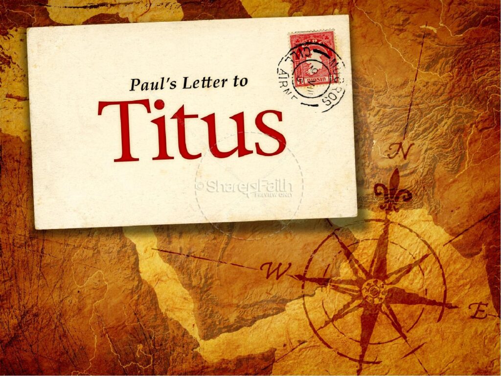TITUS:  RESPONDING IN LOVE