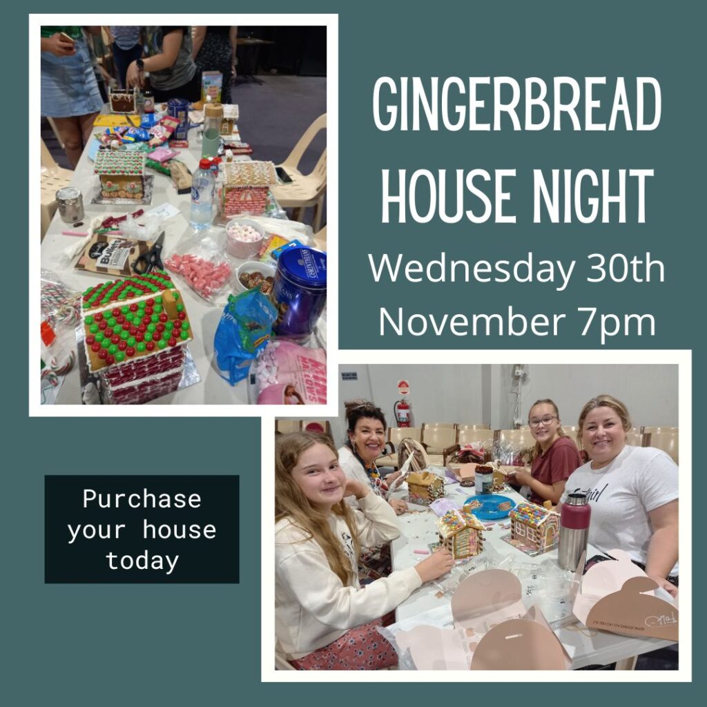 Gingerbread Hours NIght 30 Nov 7pm